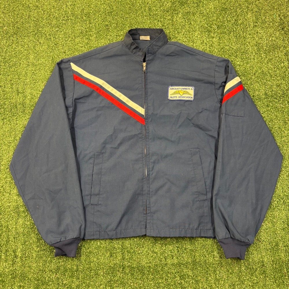 Vintage 1970's Flight Apparel Inc AOPA Pilot Jacket